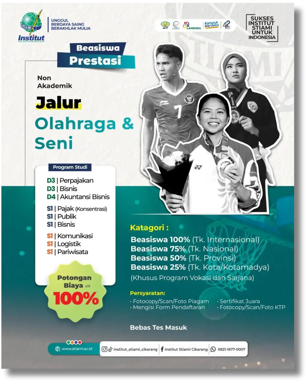 Jalur Olahraga & Seni